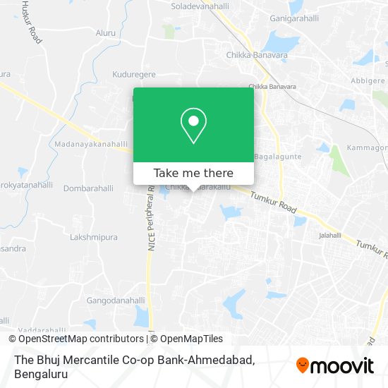 The Bhuj Mercantile Co-op Bank-Ahmedabad map