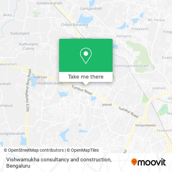 Vishwamukha consultancy and construction map