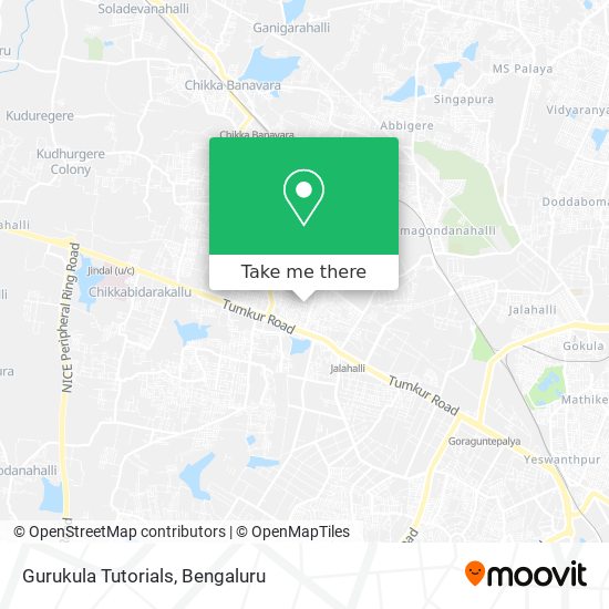 Gurukula Tutorials map