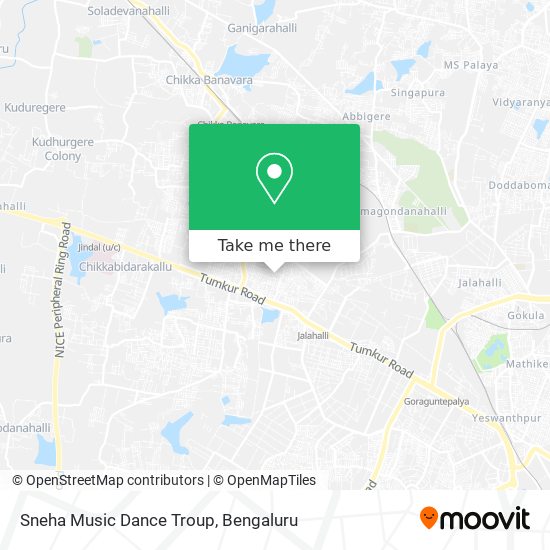 Sneha Music Dance Troup map