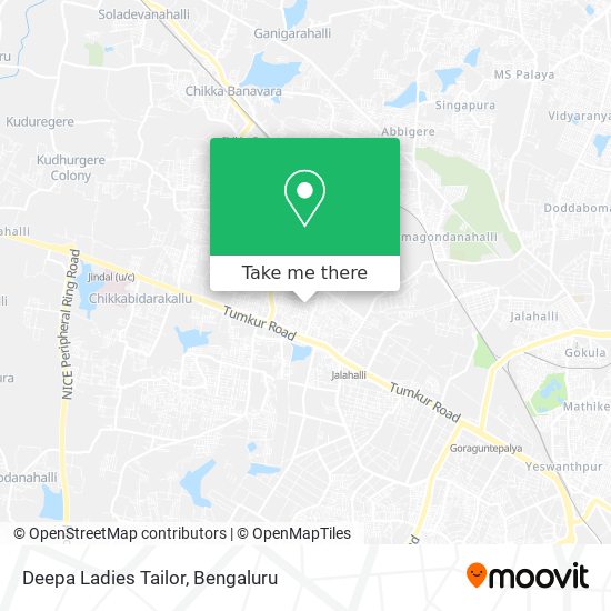 Deepa Ladies Tailor map