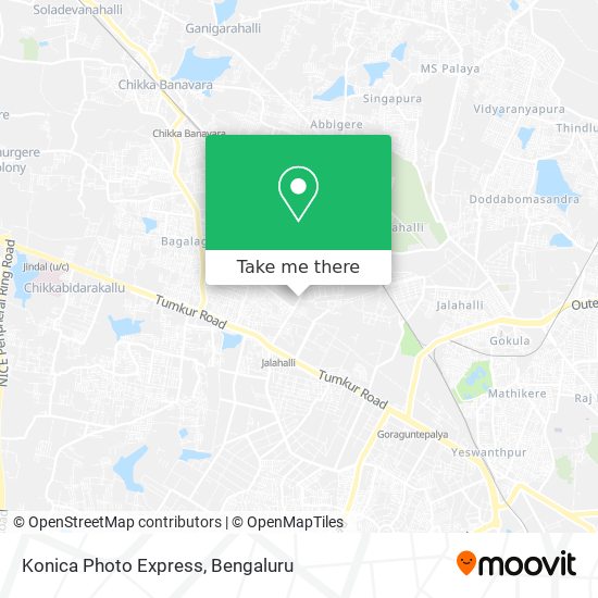 Konica Photo Express map