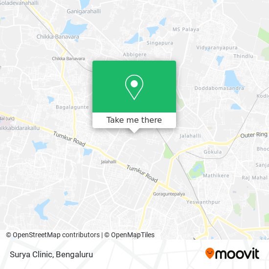 Surya Clinic map