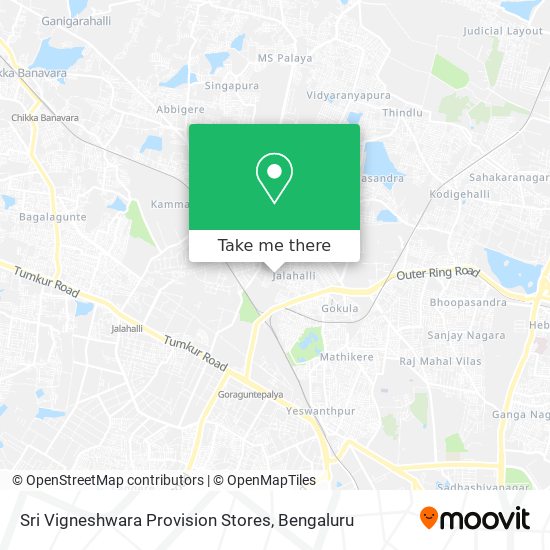 Sri Vigneshwara Provision Stores map