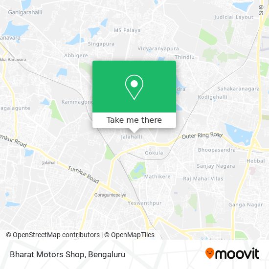 Bharat Motors Shop map