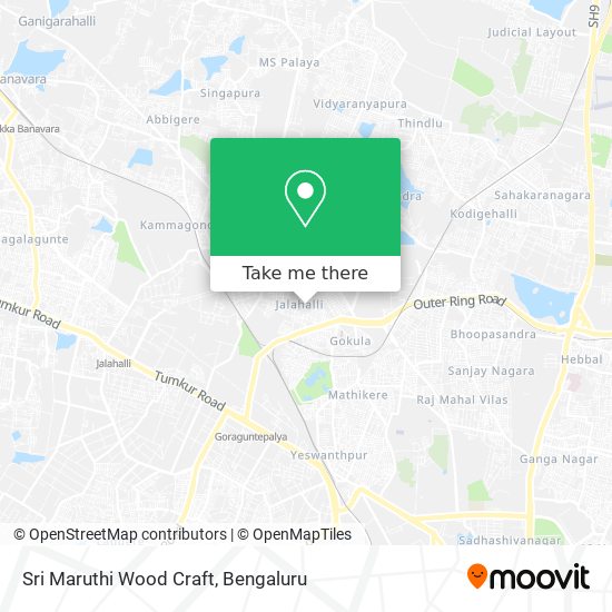 Sri Maruthi Wood Craft map