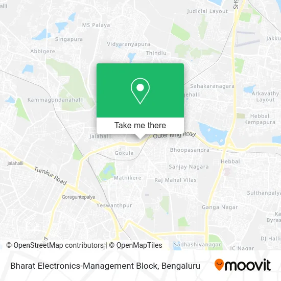 Bharat Electronics-Management Block map