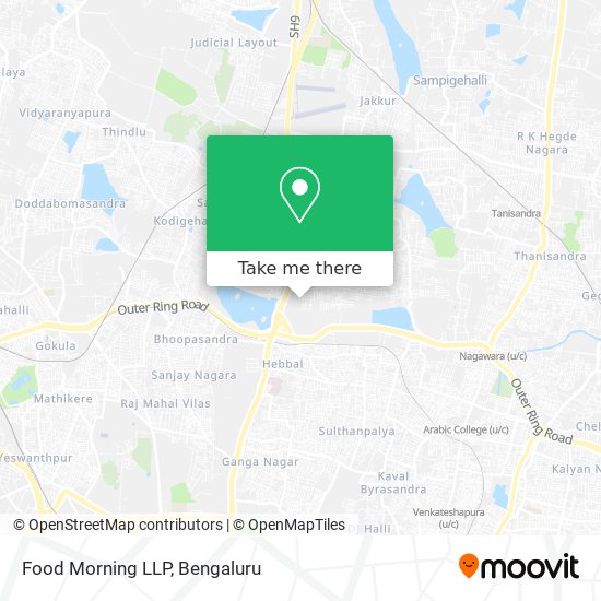 Food Morning LLP map