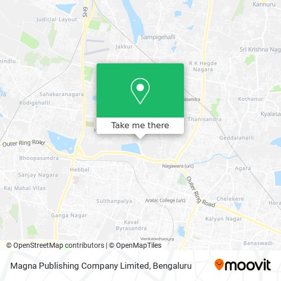 Magna Publishing Company Limited map