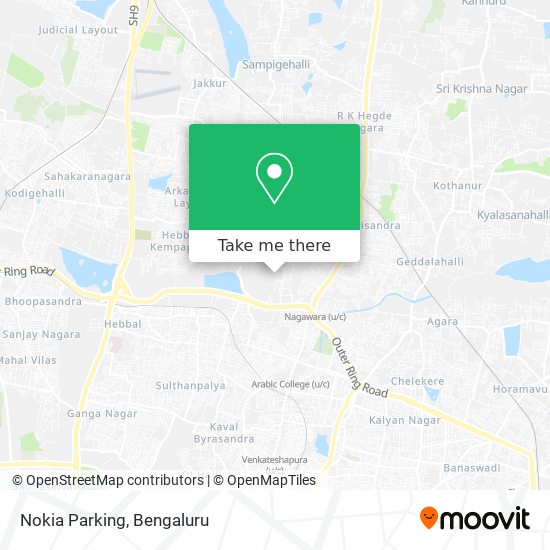 Nokia Parking map