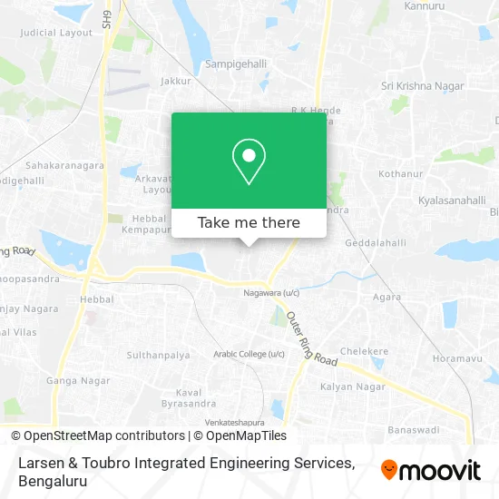 Larsen & Toubro Integrated Engineering Services map