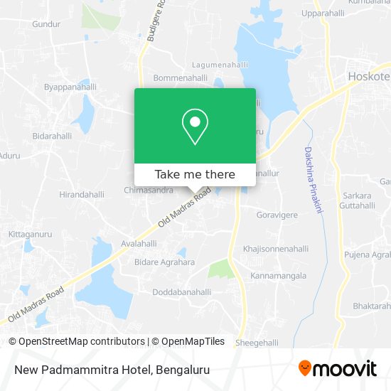 New Padmammitra Hotel map