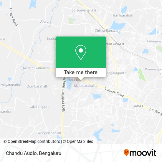 Chandu Audio map