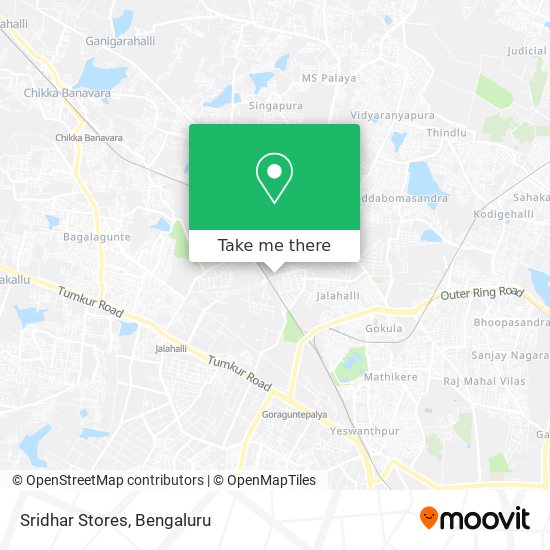Sridhar Stores map