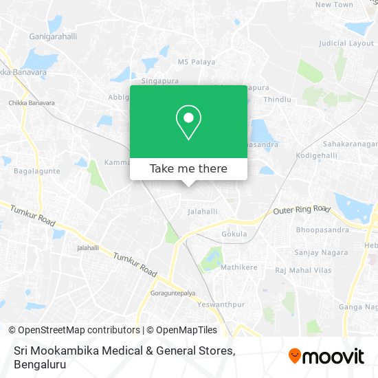 Sri Mookambika Medical & General Stores map