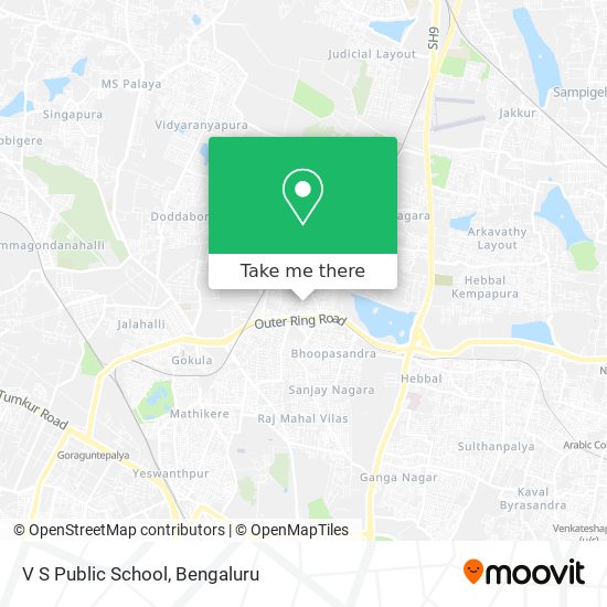 V S Public School map