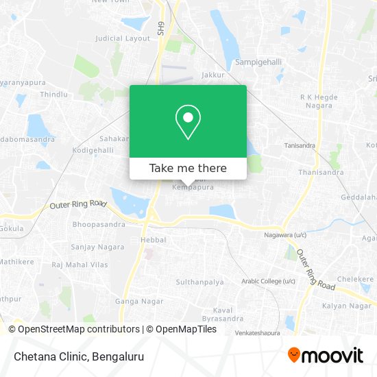 Chetana Clinic map