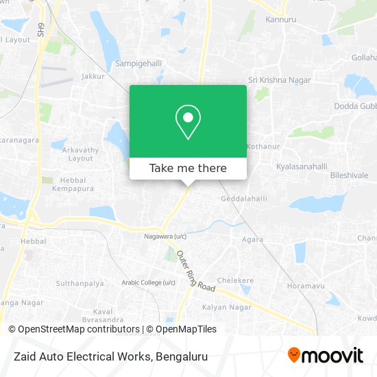 Zaid Auto Electrical Works map