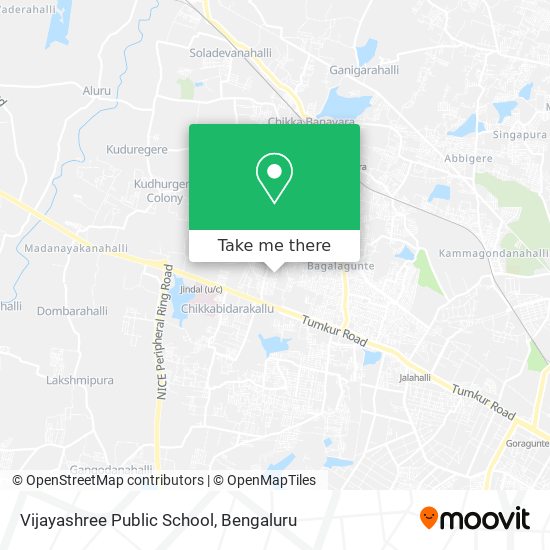 Vijayashree Public School map