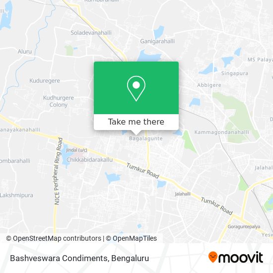 Bashveswara Condiments map