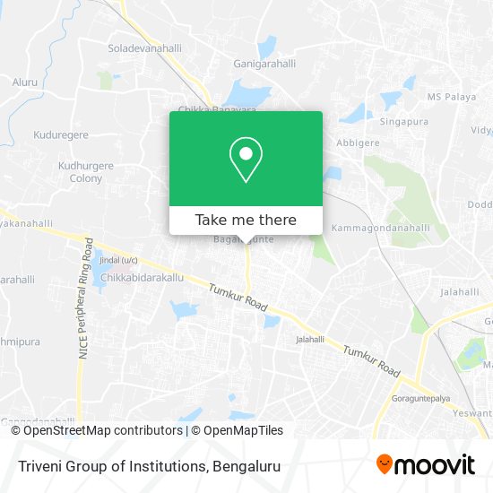 Triveni Group of Institutions map