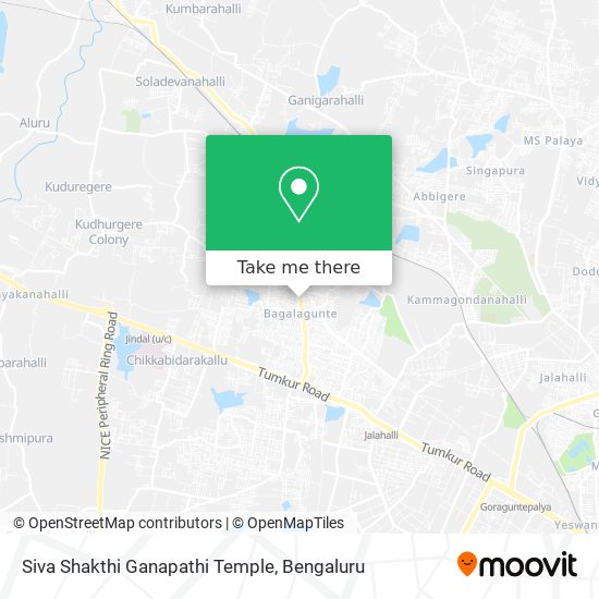 Siva Shakthi Ganapathi Temple map