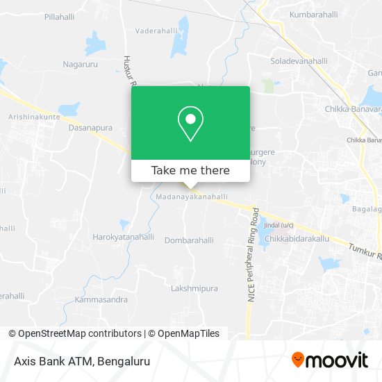 Axis Bank ATM map