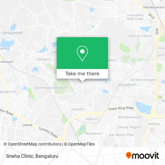 Sneha Clinic map