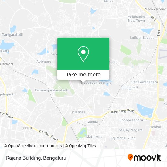 Rajana Building map