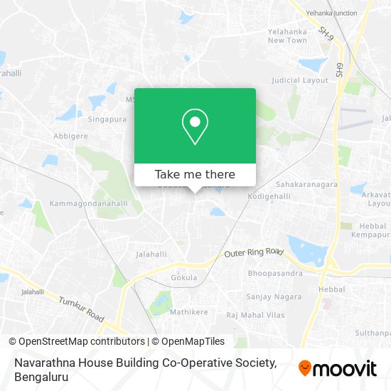 Navarathna House Building Co-Operative Society map