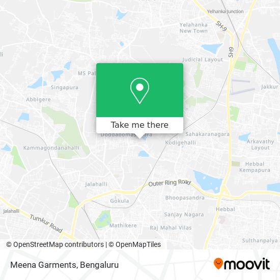 Meena Garments map