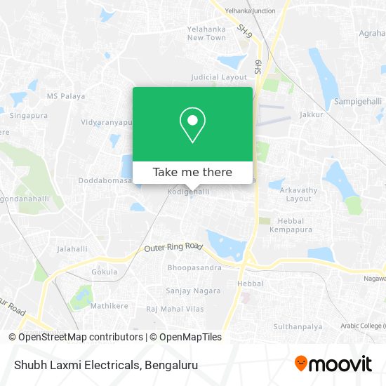 Shubh Laxmi Electricals map