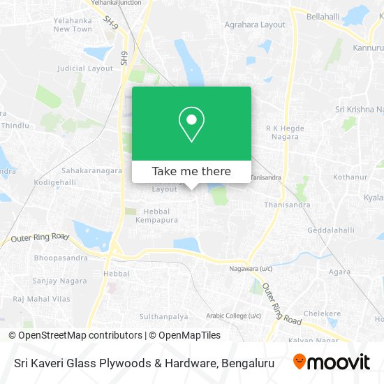 Sri Kaveri Glass Plywoods & Hardware map