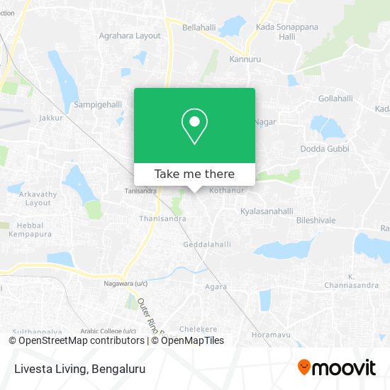 Livesta Living map