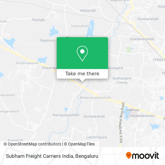 Subham Freight Carriers India map