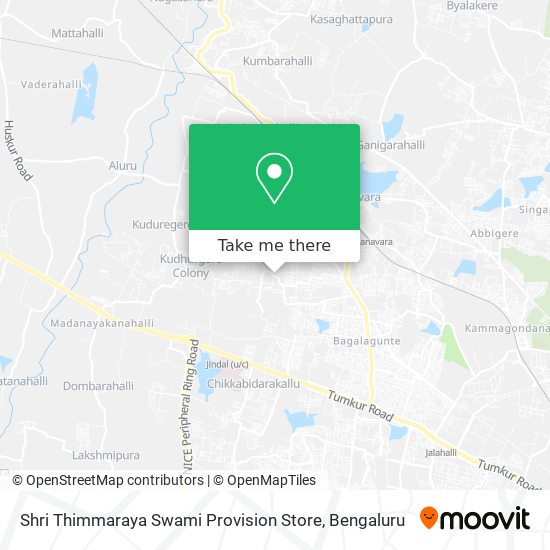 Shri Thimmaraya Swami Provision Store map