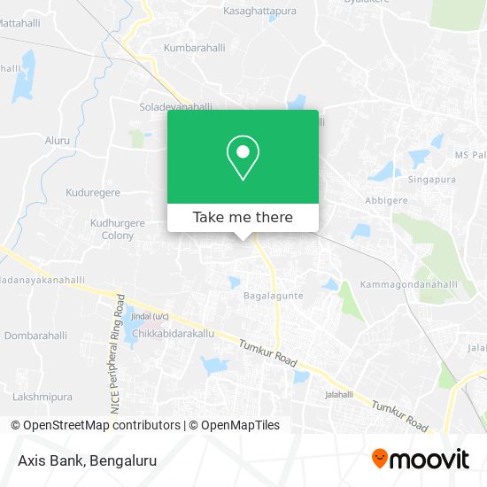 Axis Bank map