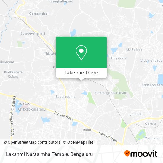 Lakshmi Narasimha Temple map