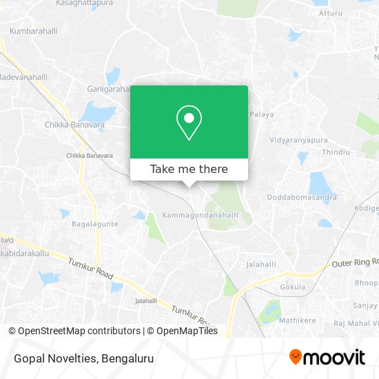 Gopal Novelties map