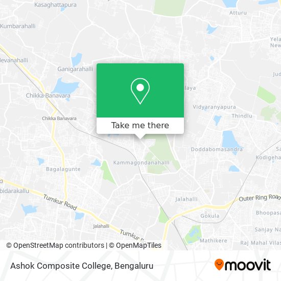 Ashok Composite College map