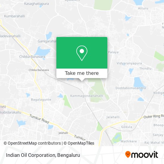 Indian Oil Corporation map