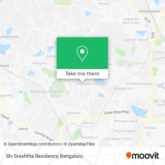 Slv Sreshtha Residency map