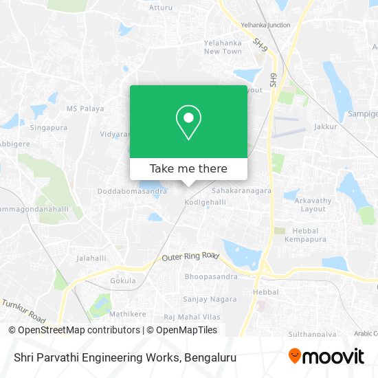 Shri Parvathi Engineering Works map