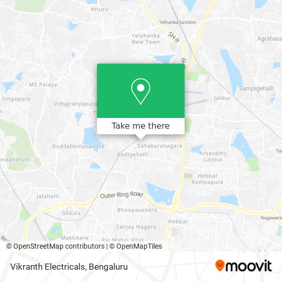 Vikranth Electricals map