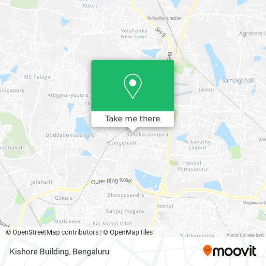 Kishore Building map