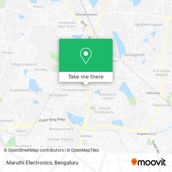 Maruthi Electronics map
