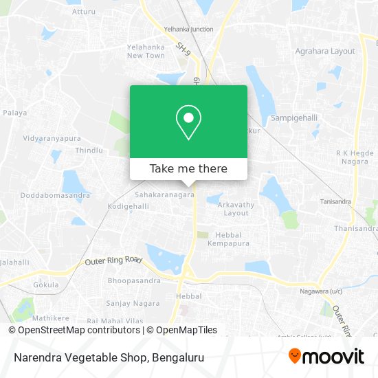 Narendra Vegetable Shop map