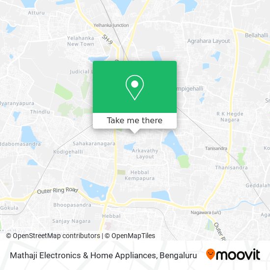 Mathaji Electronics & Home Appliances map
