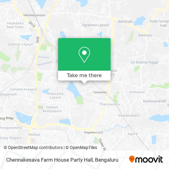 Chennakesava Farm House Party Hall map