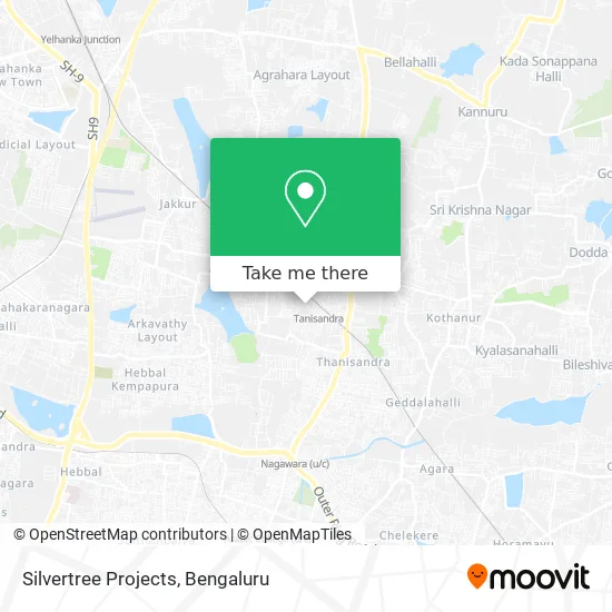 Silvertree Projects map